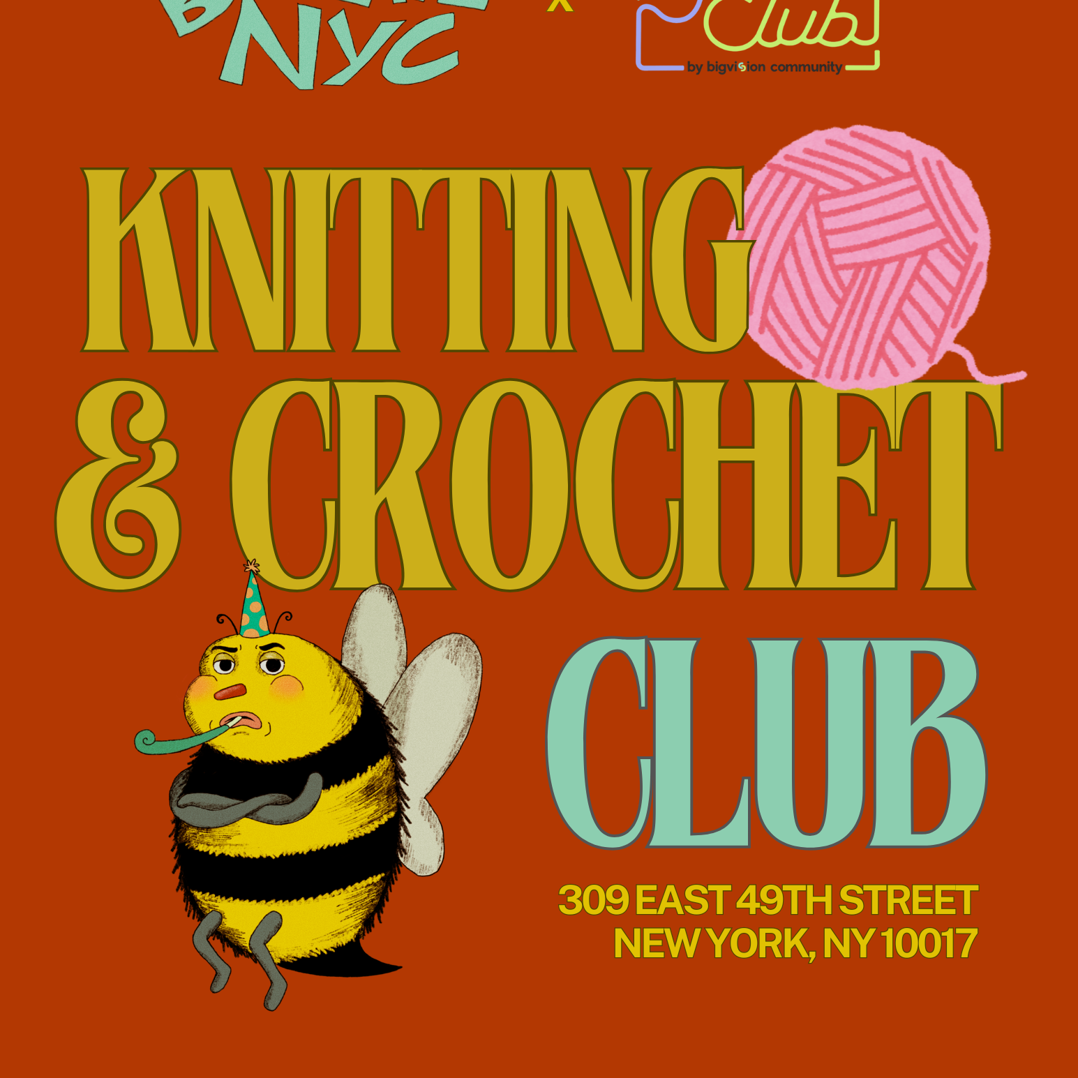Knitting & Crochet Club - logo